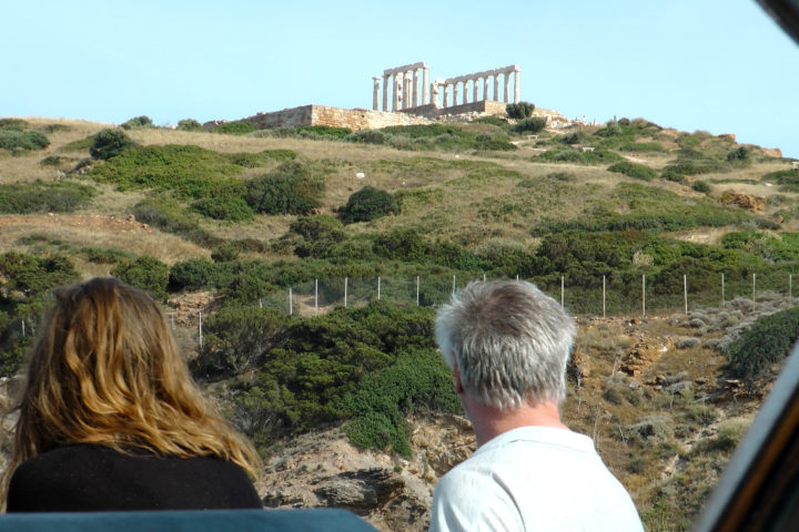 Approaching Sounio and the Poseidons temple_03_Sounio Cruise